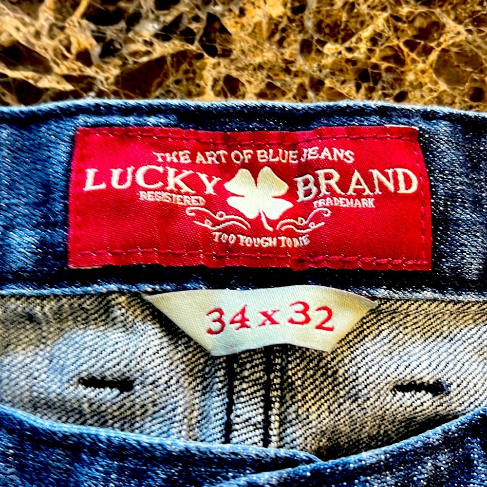 Mens Lucky brand Heritage Jeans 34x32